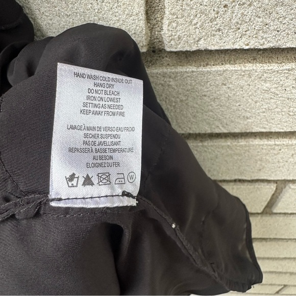 Samuel Dong Black Sleeveless Ruffle Tunic Top Blouse Button Front Layered Sheer - Picture 7 of 9